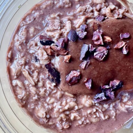 Almond Cacao Overnight Oats