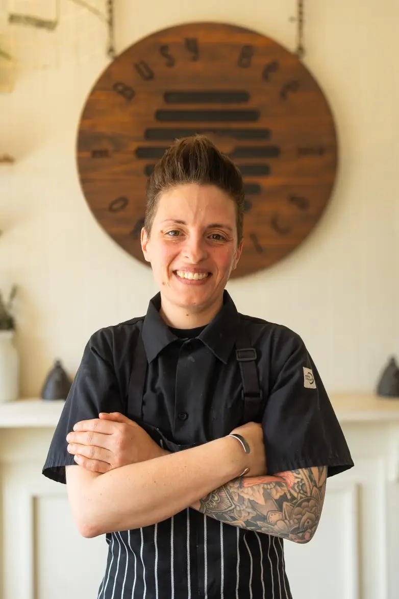 Jessica Phillips Executive Chef Busy Bee Organics